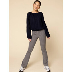 Looxs Revolution Navy lace top voor meisjes in de kleur