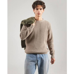 Kronstadt Po29918 ksabel crew neck knit ks35020 sand mix