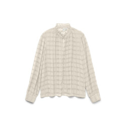 Vero Moda Vmhavana ls shirt wvn btq ga off-white