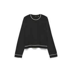 Vero Moda Vmgold ls o-neck double contrast pull -