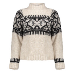 Geisha pullover nordic 54581-70 720 sand black