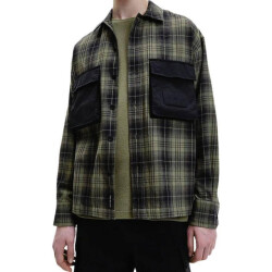 Calvin Klein Geruit oversized heren overhemd