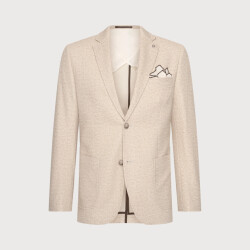 Blue Industry Het colbert met microdessin |