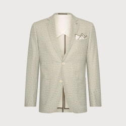 Blue Industry Het colbert met microdessin |