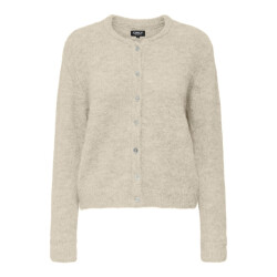 Only Onlmaggie life ls button cardigan cc knt beige