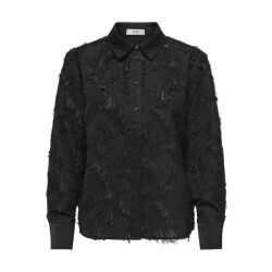 Jacqueline de Yong Jdytess ls contrast loose shirt wvn -