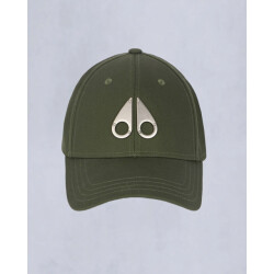 Moose Knuckles Logo cap moss