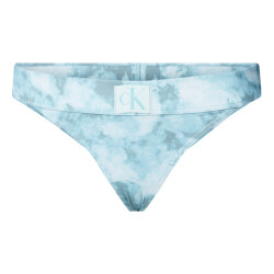 Calvin Klein Dames tie dye diep uitgesneden bikinibroekje