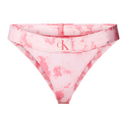 Calvin Klein Dames tie dye diep uitgesneden bikinibroekje