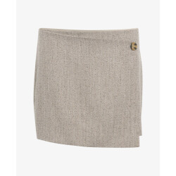 My Essential Wardrobe Rokken emmy wrap skirt grijs