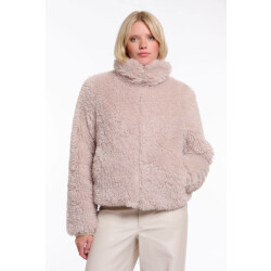 Rino & Pelle Sallie.7002514 jacket with zipper closure birch mongolian fur