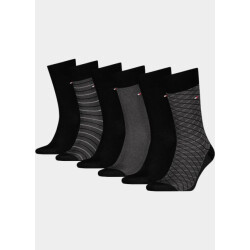 Tommy Hilfiger Cadeaubox sokken th men sock 6p tin giftbox bir 701235373/002