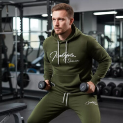 Indigo Denim Denim joggingpak heren kaki