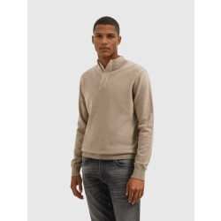 Pure Path Regular fit half zip knitwear