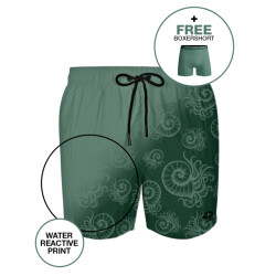 Muchachomalo Jongens zwembroek waterreactieve print