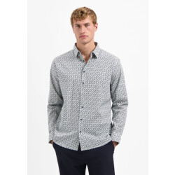 No Excess Heren overhemd 29430921 138 dusty blue