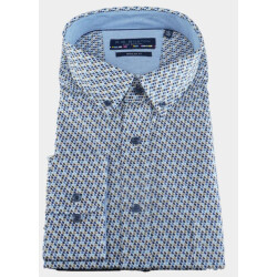 R.B. Boston Casual hemd lange mouw regular fit 100% cotton 527670/615