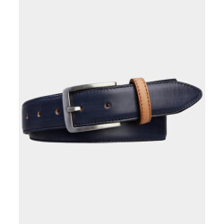 Profuomo Riem belt handpolished blue pp1r000141/400