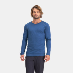 Nomad Pure merino longsleeve heren | denim
