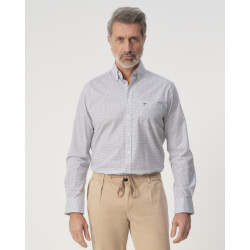 Campbell Casual overhemd donker