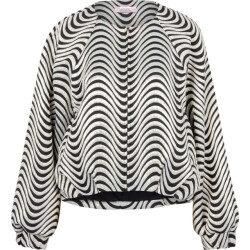 Studio Anneloes Luun wave bomber jacket