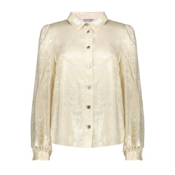 Geisha Shiny blouse 53868-14-champagne