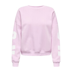 Only Onlsweat ls backsleeve print licht