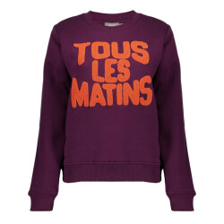 Geisha sweater tous les matins 52891-24 380 purple orange