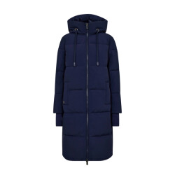 Mos Mosh 170810 241 mosmosh mm ollie terma long coat maritime blue