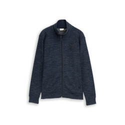 Tom Tailor Structured sweat jacket navy