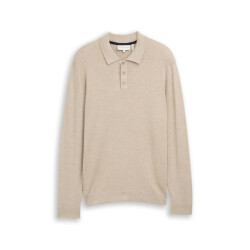 Tom Tailor Polo ls beige