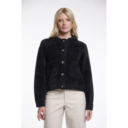 Rino & Pelle Bubbly.5002621 rino&pelle boxy jacket black