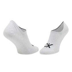 Calvin Klein Heren no-show sokken met geborduurd logo (set van 2)
