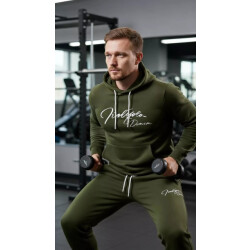 Indigo Denim Denim joggingpak heren kaki