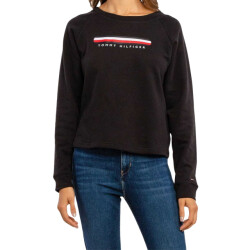Tommy Hilfiger Dames sweatshirt katoenmix met logo