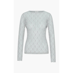 Aimee The Label shirt lm annie lace long blue