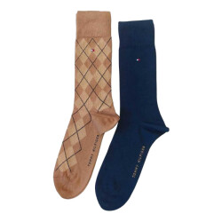 Tommy Hilfiger Ruitensokken heren (set van 2)