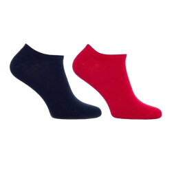 Tommy Hilfiger Effen enkelsokken heren (set van 2)