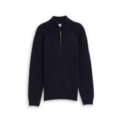 Tom Tailor Structure knit navy