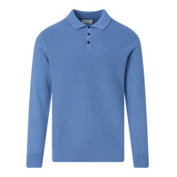 Campbell Polo true navy melange