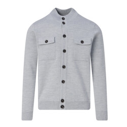 Campbell Vest mid grey melange