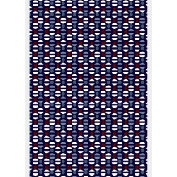 Bos Bright Blue R.b. boston casual hemd lange mouw franklin ls button down 427670/310