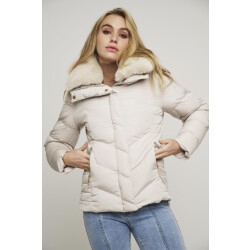 Rino & Pelle Selma.7002412 short jacket with fake fur col