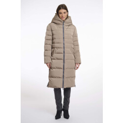 Rino & Pelle Keilafur.7002511 long padded hooded coat with f