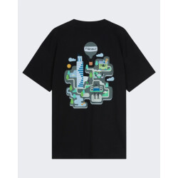 Flaneur Homme Heren festival map t-shirt