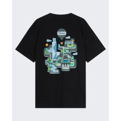 Flaneur Homme Heren festival map t-shirt