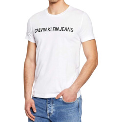 Calvin Klein Heren jeans logo strip t-shirt