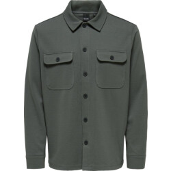 Only & Sons onsnewkodyl overshirt sweat noos 22021279 grey pinstripe