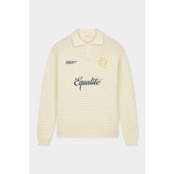 Equalité Heritage rib knit polo off