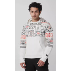 Indigo Denim Id herenhoodie zwart sweatshirt